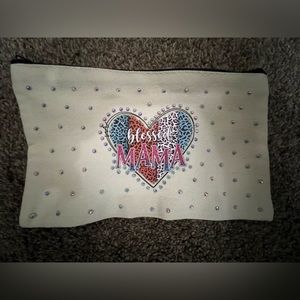Rhinestone Makeup Bag